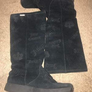 Juicy boots black size 6